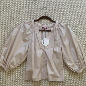 *NWT* Staud New Dill Top in Biscotti - Size Small